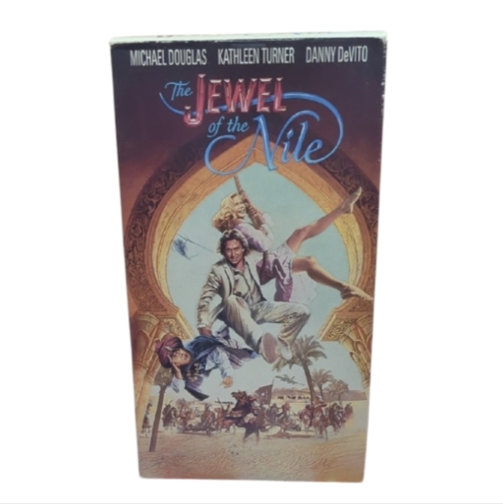 6/$15 The Jewel of the Nile Vintage VHS Movie Tape